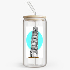 Банка с бамбуковой крышкой