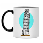 Кружка двухцветная