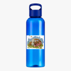 Прозрачная спортивная бутылка