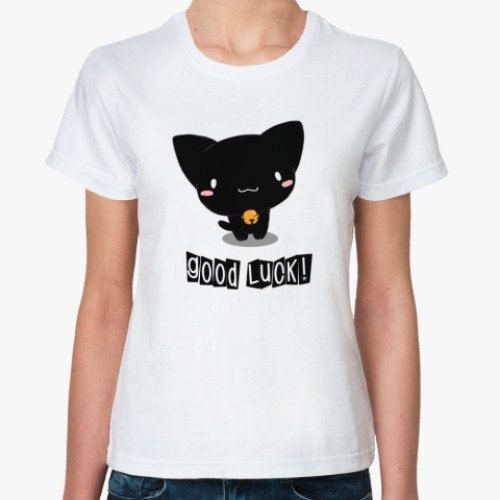 Классическая футболка На счастье
