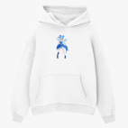 Толстовка худи оверсайз