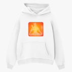 Толстовка худи оверсайз