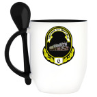 Кружка с ложкой