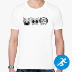 Мужская спортивная футболка