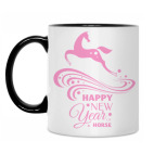 Кружка двухцветная