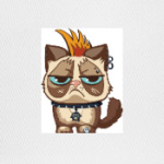 Кот Тард (Grumpy Cat) неформал