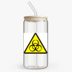 Банка с бамбуковой крышкой