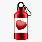 Металлическая бутылка 400 мл UV-DTF