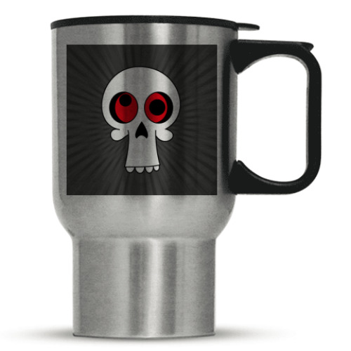 Кружка-термос с принтом Череп