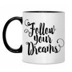 Кружка двухцветная