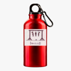 Металлическая бутылка 400 мл UV-DTF