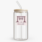 Банка с бамбуковой крышкой