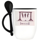 Кружка с ложкой