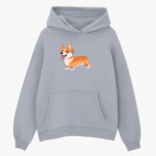 Толстовка худи оверсайз