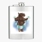 Фляжка стальная