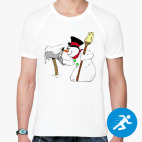 Мужская спортивная футболка