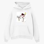 Толстовка худи оверсайз