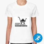 Женская спортивная футболка