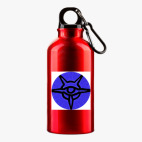 Металлическая бутылка 400 мл UV-DTF