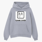 Толстовка худи оверсайз