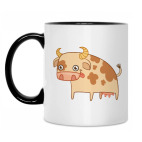 Кружка двухцветная