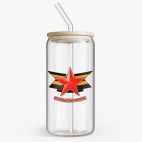 Банка с бамбуковой крышкой