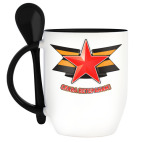 Кружка с ложкой