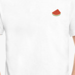 Иллюстрация яркого и сочного кусочка арбуза