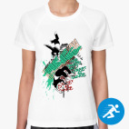 Женская спортивная футболка