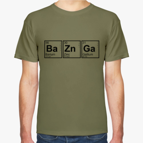 Футболка с принтом Bazinga! (BaZnGa)
