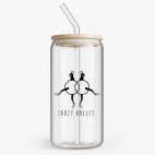 Банка с бамбуковой крышкой