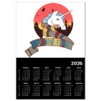 Рождественский Единорог в стиле Доктора Кто