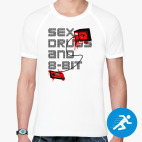 Мужская спортивная футболка