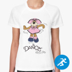 Женская спортивная футболка