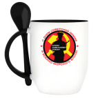 Кружка с ложкой