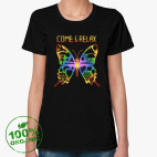 Женская футболка органик