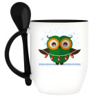 Кружка с ложкой