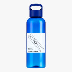 Прозрачная спортивная бутылка