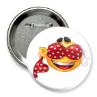 Значок 75 мм Смайл