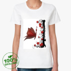 Женская футболка органик