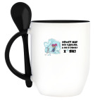 Кружка с ложкой