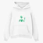 Толстовка худи оверсайз