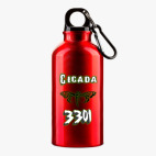 Металлическая бутылка 400 мл UV-DTF