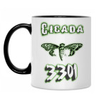 Кружка двухцветная