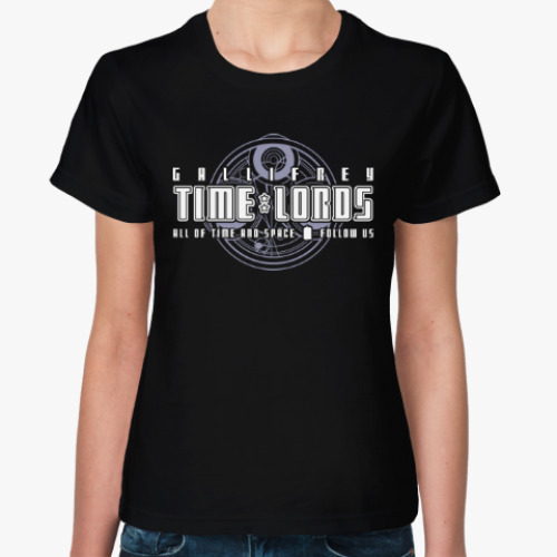 Женская футболка Gallifrey Time Lords