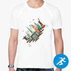 Мужская спортивная футболка