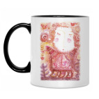 Кружка двухцветная