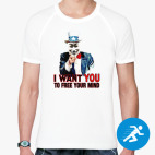 Мужская спортивная футболка