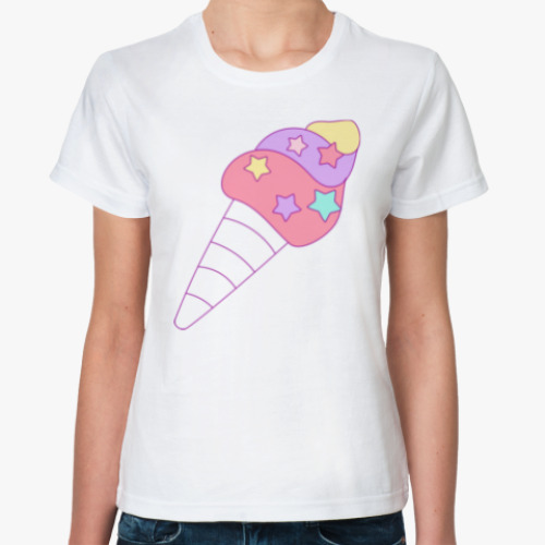 Классическая футболка Мороженое