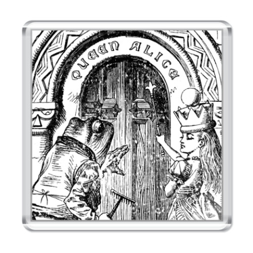 Магнит  'Королева Алиса'